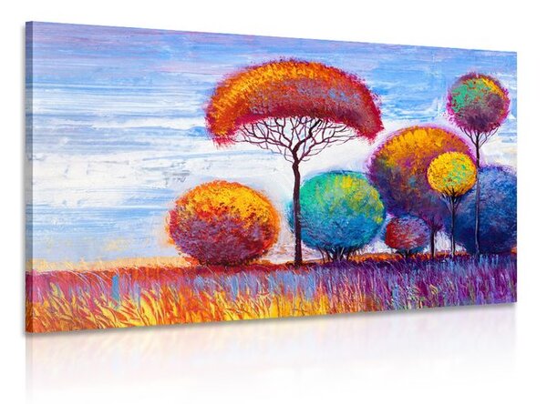 Stampa su tela – Bosco autunnale