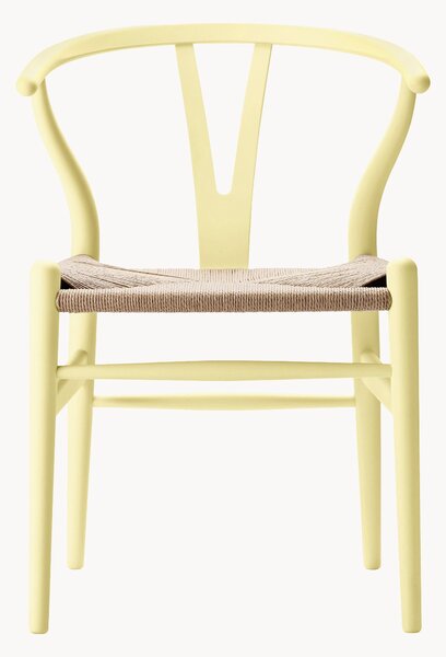 Sedia in legno con seduta intrecciata CH24 Wishbone Chair
