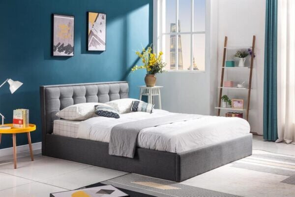 Letto Padva imbottito - 160 x 200 cm