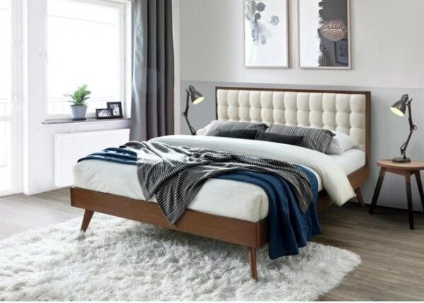 Letto Solomo imbottito - 160x200 cm
