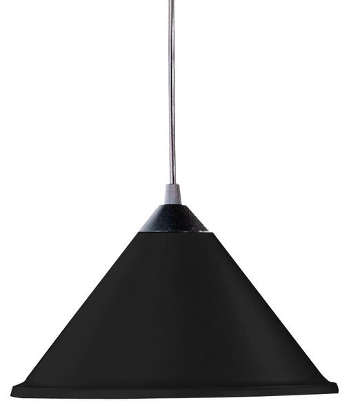 Lampada a sospensione in metallo nero