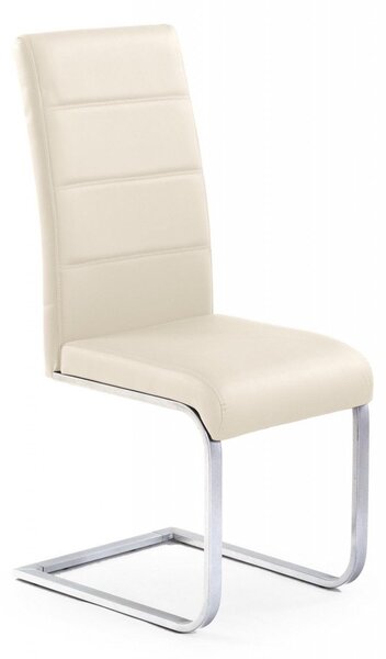 Sedia K85 ecopelle crema