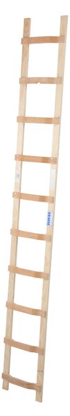 STABILO Scala da tetto in legno, 1x10 pioli, 804419