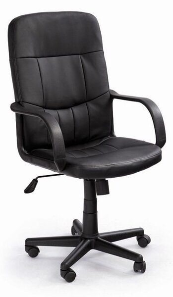 Sedia da ufficio Denzel in nero