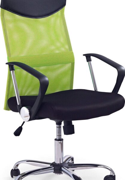 Sedia da ufficio Vire in nero verde