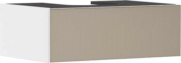 Hansgrohe Xevolos E meuble sous lavabo, 1 tiroir, 1 découpe au centre, 780x550x275mm, pour console avec vasque à poser, 54310390, 54310390