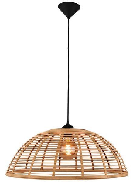Crosstown luce a sospensione 1 luce legno/nero