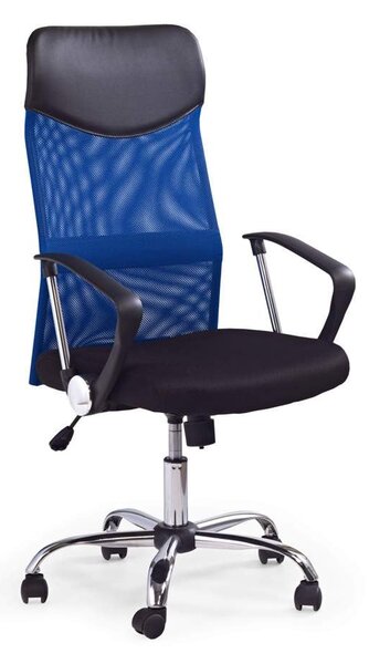 Sedia da ufficio Vire in nero blu