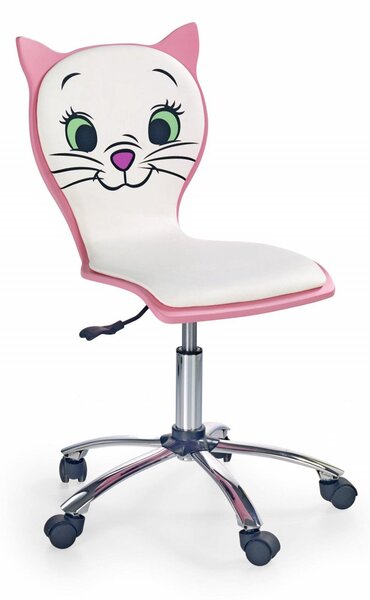 Sedia da scrivania per bambini Kitty 2 rosa