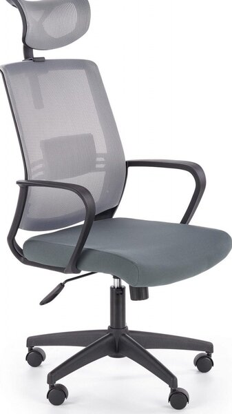 Sedia da ufficio Arsen in grigio