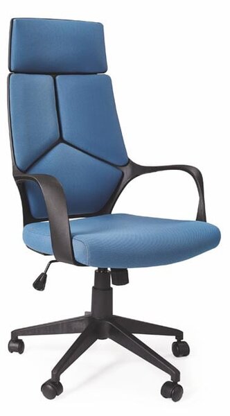 Sedia da ufficio Voyager in blu nero