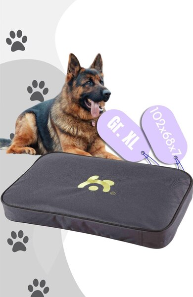 Cuscino per cani Maelson Lounge Mat - antracite XL 105 - (102 x 68 x 7 cm)