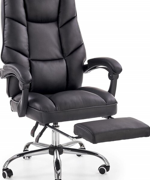 Sedia da ufficio Alvin in nero