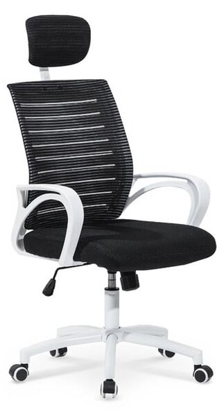 Sedia da ufficio Socket in bianco/nero