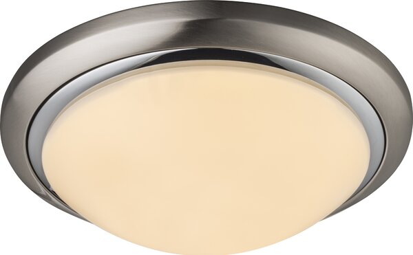 Lampada a sospensione Globo Ina, finitura cromo nichel opaco, 1 LED; codice prodotto: 41739-24