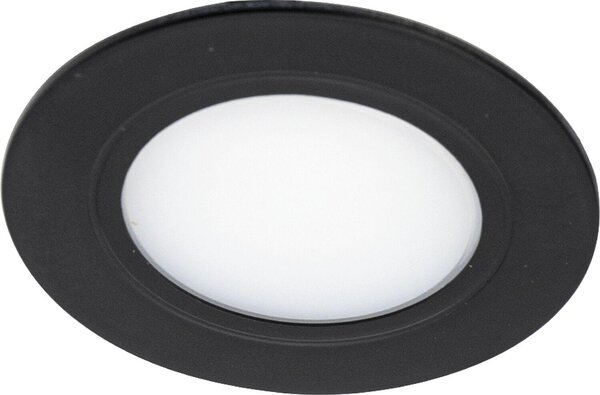 SIRO, lampada da incasso SL-Mono Spot, 3000K, luce bianca calda, colore nero