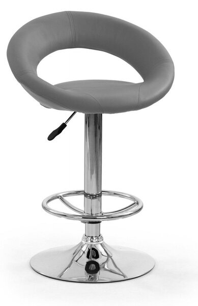 Sgabello da bar H-15 in grigio