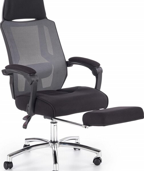 Sedia da ufficio Freeman in nero