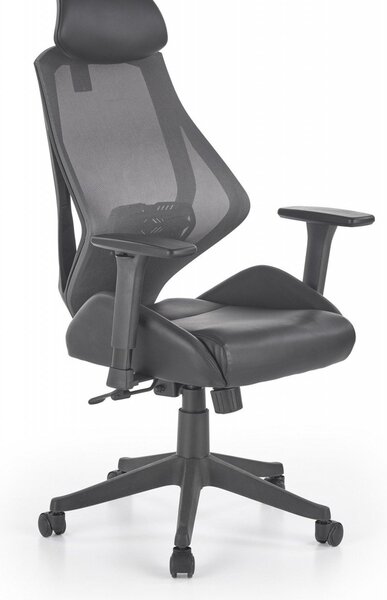 Sedia da ufficio Hasel in nero