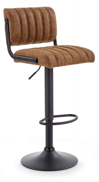 Sgabello da bar H-88 in marrone