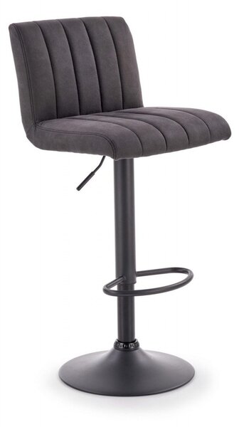 Sgabello da bar H-89 in grigio scuro