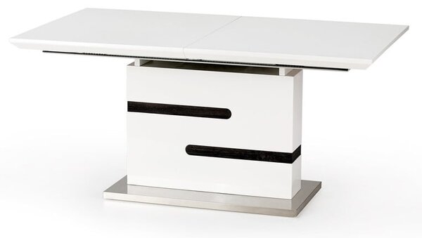 Tavolo allungabile in metallo + MDF Monaco - L 160-220 x l 90 x h 76 cm