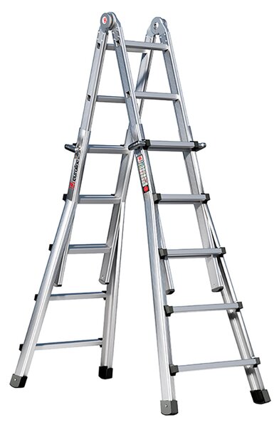 Scala pieghevole in alluminio Vario con 4x5 pioli 3160105