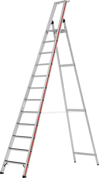 Scala a pioli Hymer R13 con piattaforma, 12 gradini