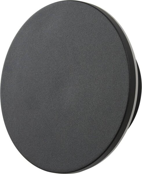 Arcchio LED lampada da parete per esterni Gravo, Ø 16 cm, nero, IP65