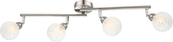 Lampada a sospensione Globo Orlene, modello 56392-4
