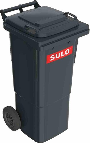 Cestino grande in plastica 60 litri grigio