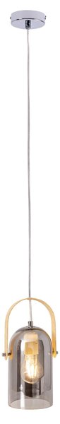Lampada a sospensione Vidrio E27 Ø11,5 cm argento