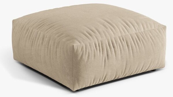 Pouf Martina Vogue in velluto - L106 cm