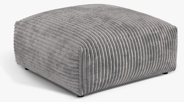 Pouf Martina in velluto a coste Tilia - L106 cm