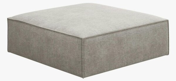 Pouf Kaelle in chenille - L100 cm