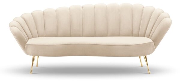 Divano Kingston 3 posti, in velluto - L224 cm