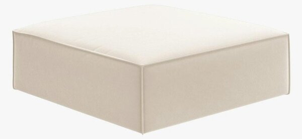 Pouf Kaelle in velluto - L100 cm