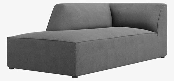 Chaise longue Ruby in tessuto - L180 cm