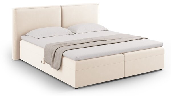 Letto Arendal Boxspring in velluto - 140x200 cm