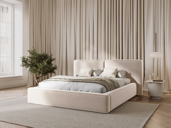 Letto Arendal in velluto - 140x200 cm