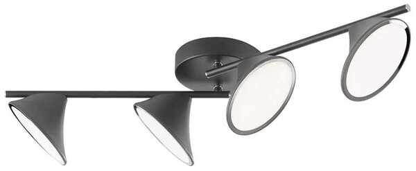 Wofi Plafoniera LED Chara nero