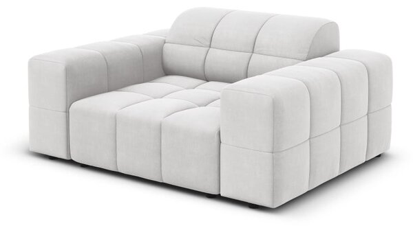 Poltrona Chicago in velluto - L124 cm