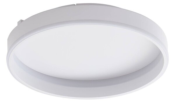 Lindby Plafoniera LED Yasmen, bianco, metallo, 3-step-dim