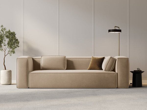 Divano 4 posti Mackay in velluto - L230 cm