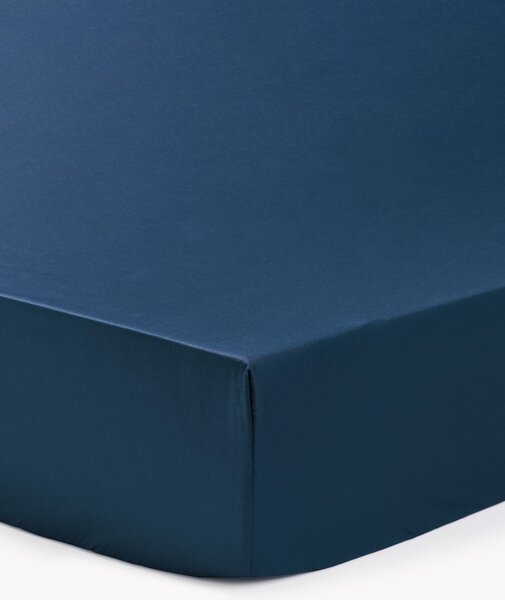 Lenzuolo con angoli topper in raso di cotone Premium
