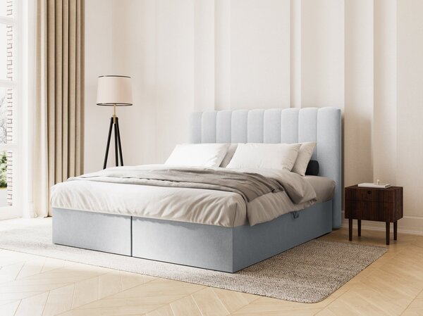 Letto Kelp Boxspring in tessuto - 140x200 cm