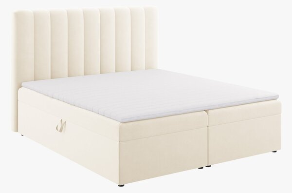 Letto Kelp Boxspring in velluto - 140x200 cm