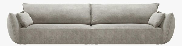 Divano Kaelle 4 posti in ciniglia - L248 cm