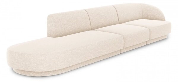 Divano Miley 4 posti in chenille - L323