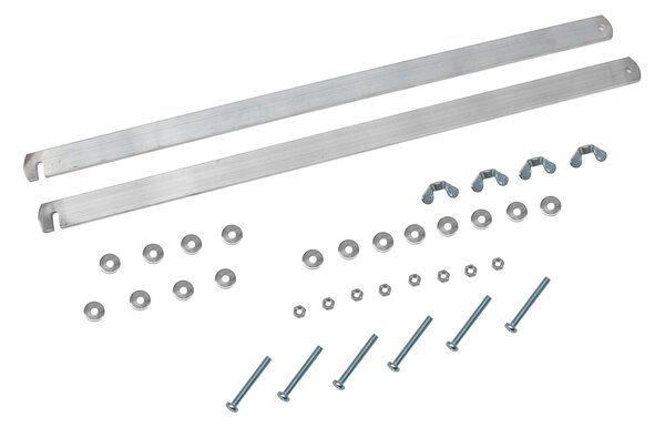 Set di puntelli rigidi Hymer smontabili per scale a pioli a gradini per tipo e numero di gradini 8024/2x6+2x7 | 8074/2x6 + 2x7 | 8624/2x6 + 2x7 | 8026/6+7 | 8626/6+7